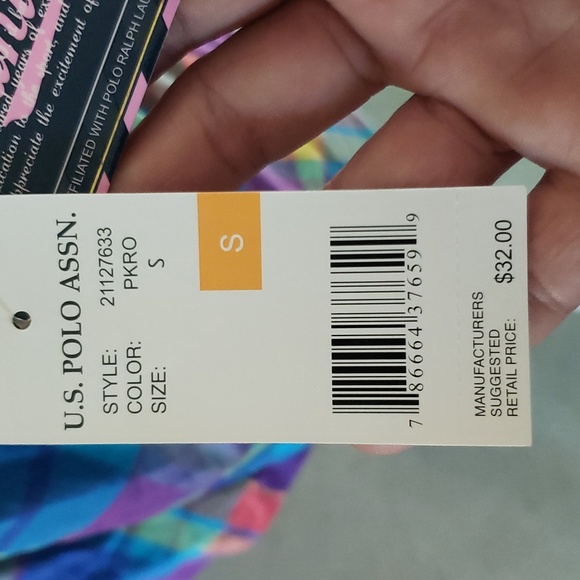 U.S. POLO ASSN. TANKTOP SIZE S NWT Y2K - Picture 9 of 9